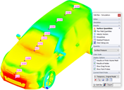 Probes of Surface Pressure Results Defined on Surface Mesh
